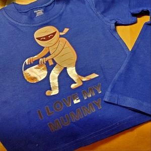Halloween Mummy Toddler Tshirt